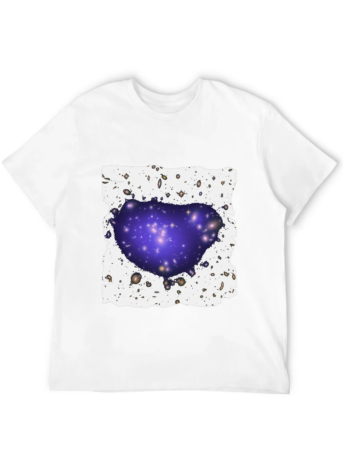 Galaxy Cluster Graphic T-Shirt - Black product image 11