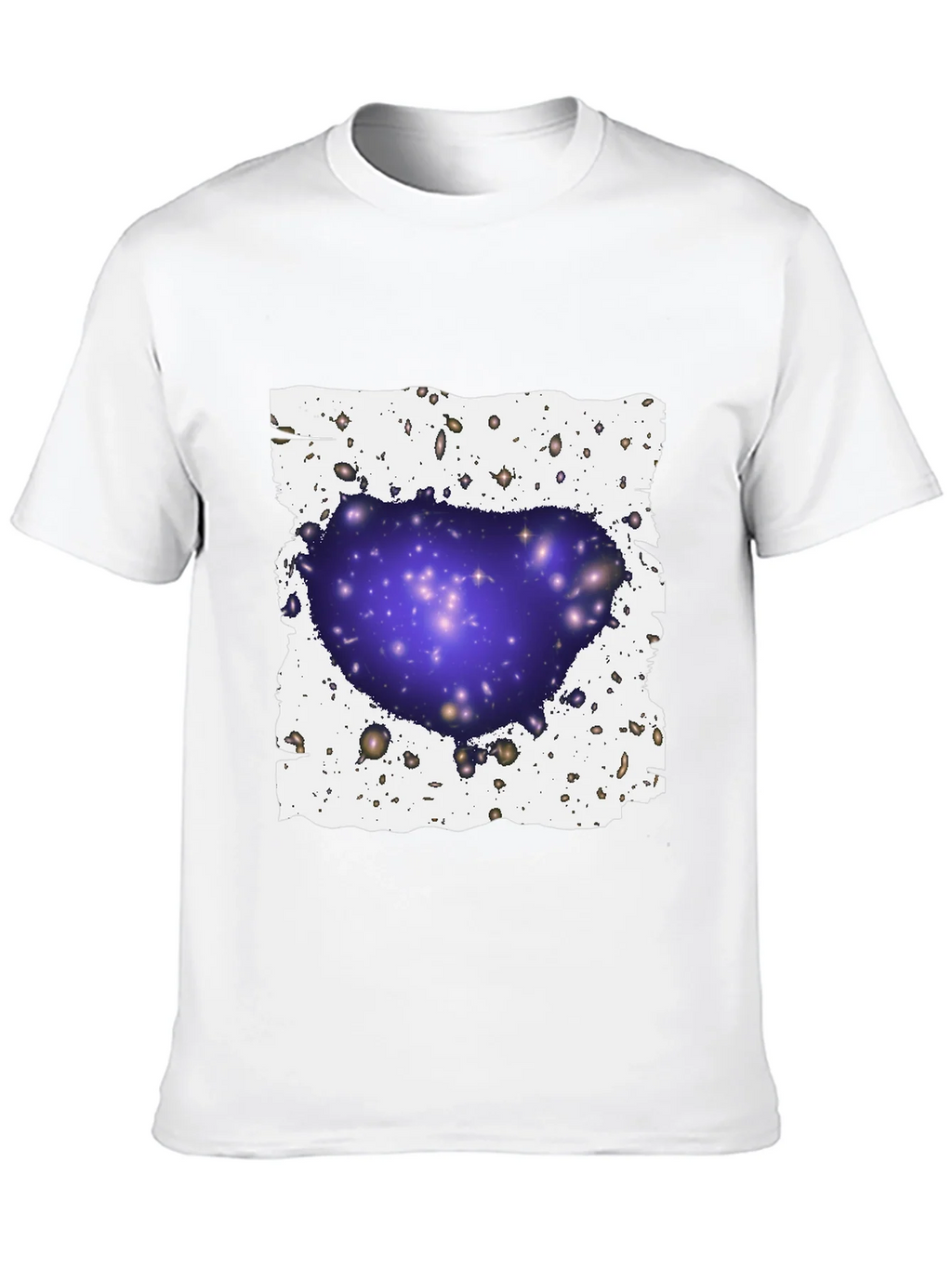 Galaxy Cluster Graphic T-Shirt - Black product image 9