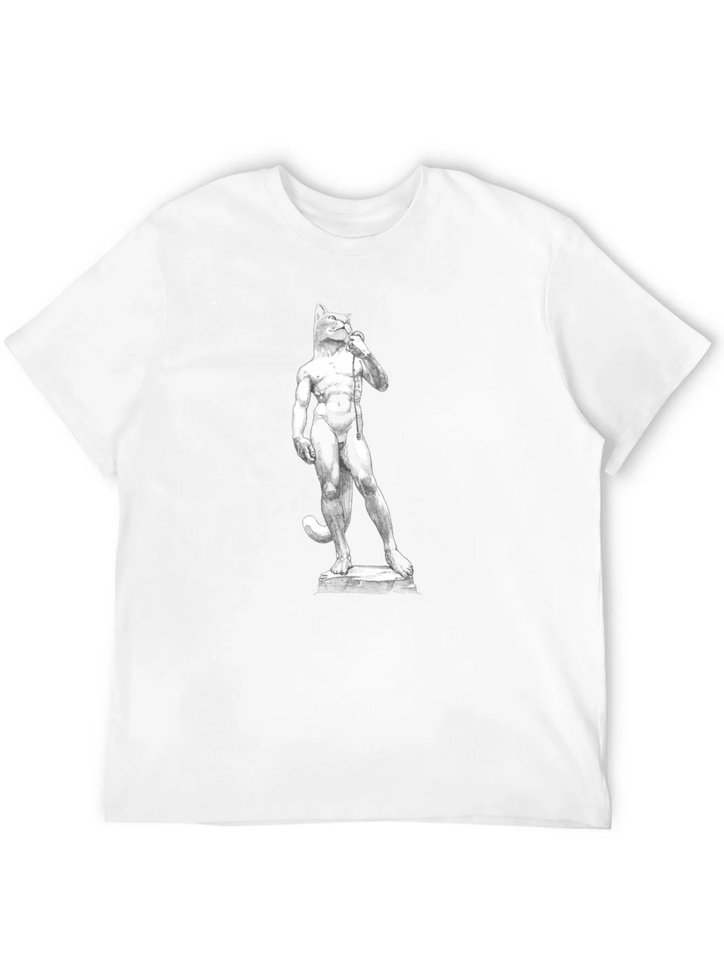 Cat-David Black T-Shirt product image 11