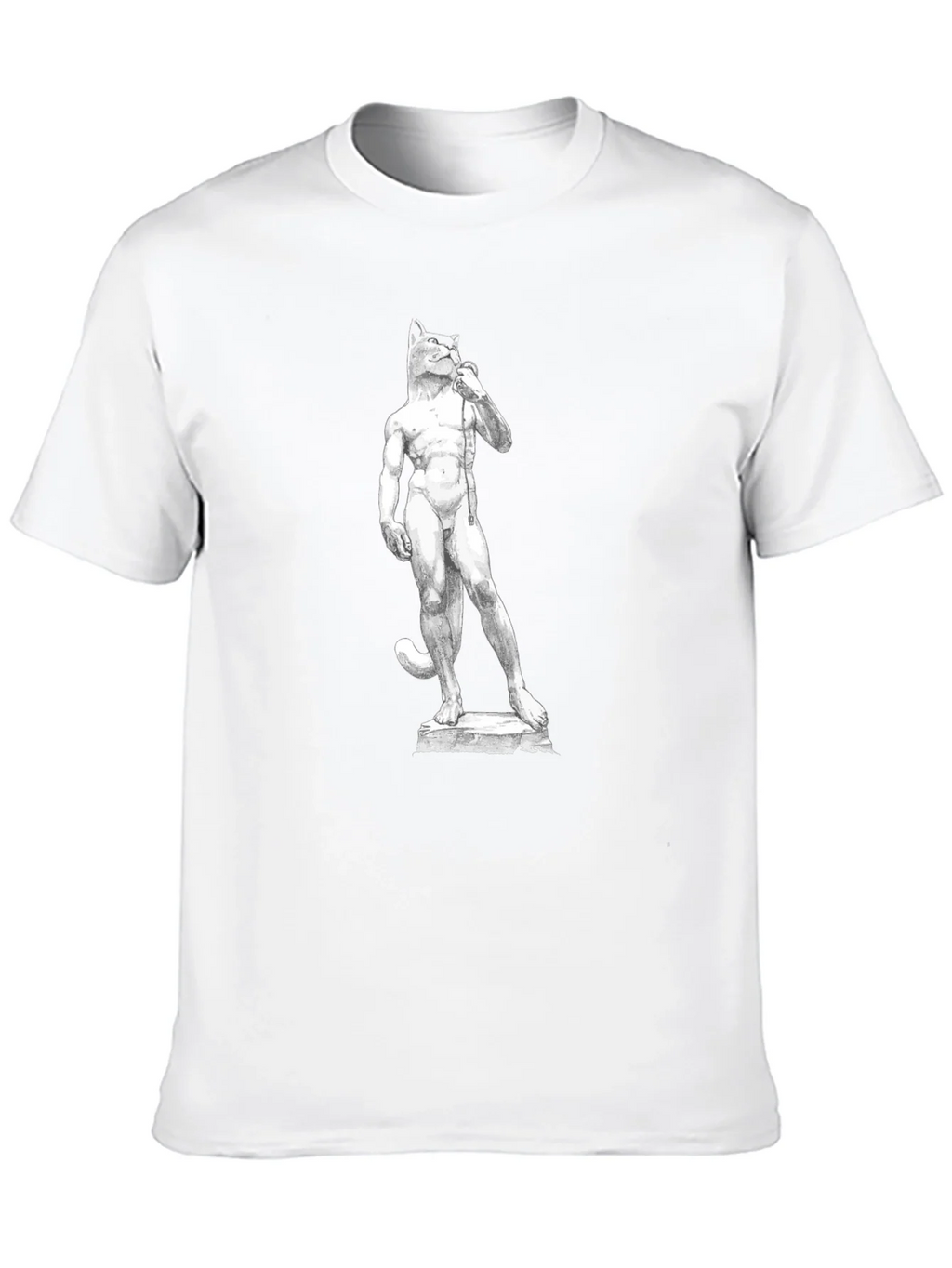 Cat-David Black T-Shirt product image 9