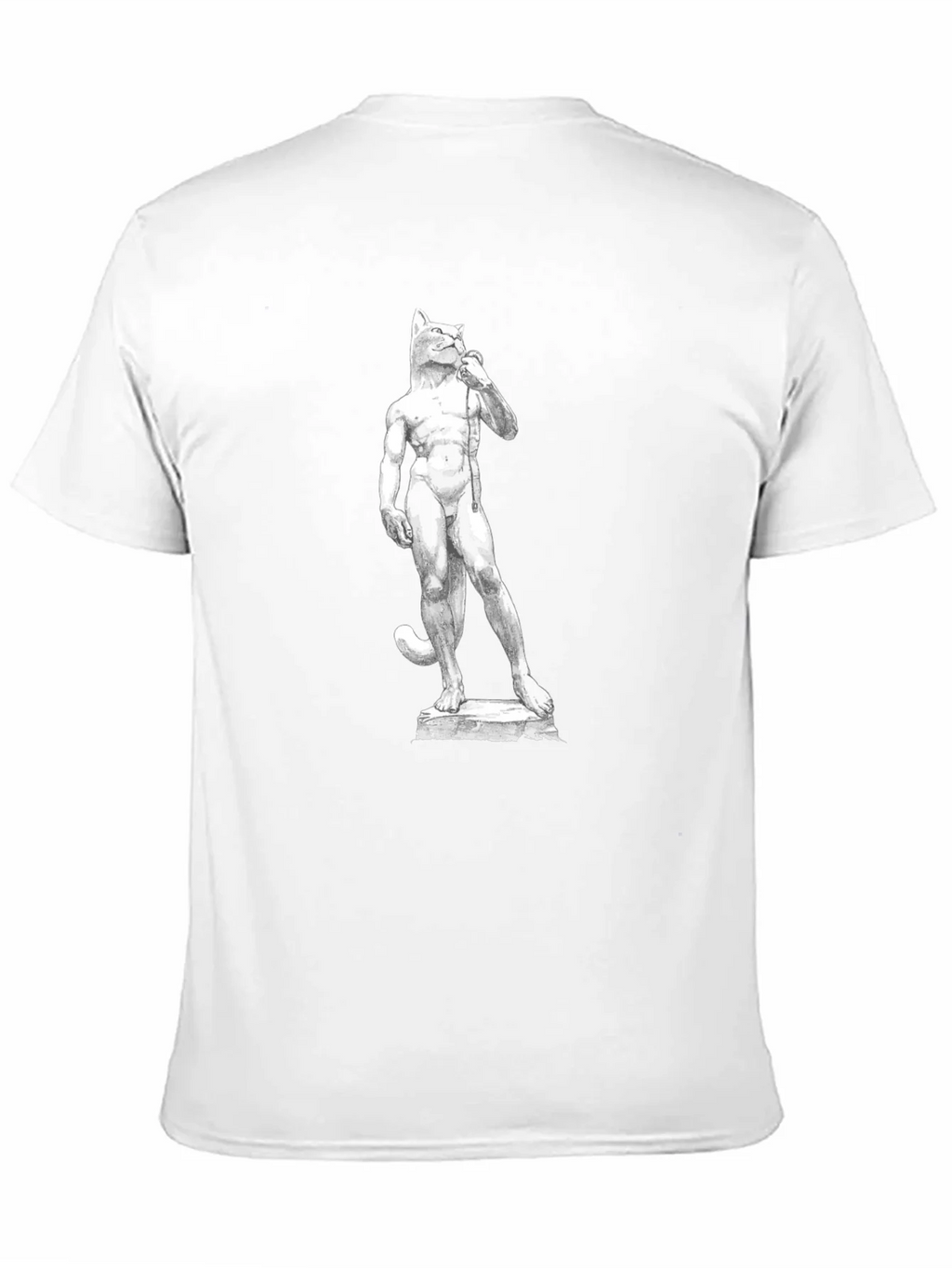 Cat-David Black T-Shirt product image 10