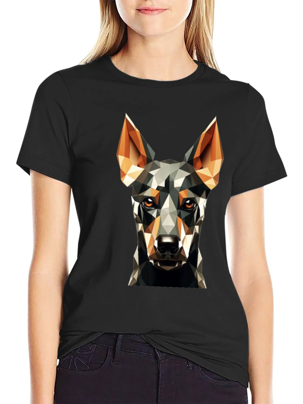 Geometric Dog Graphic Tee product image 2