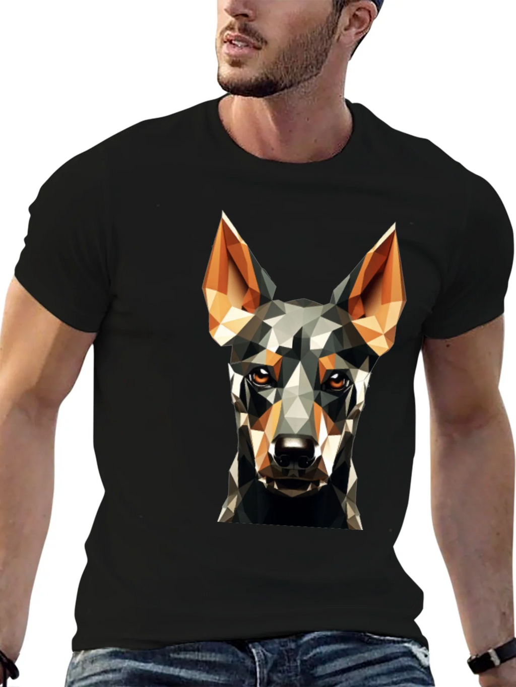 Geometric Dog Graphic Tee product image 6