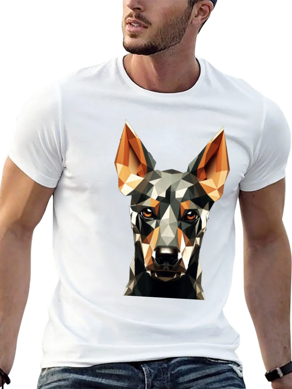 Geometric Dog Graphic Tee product image 12