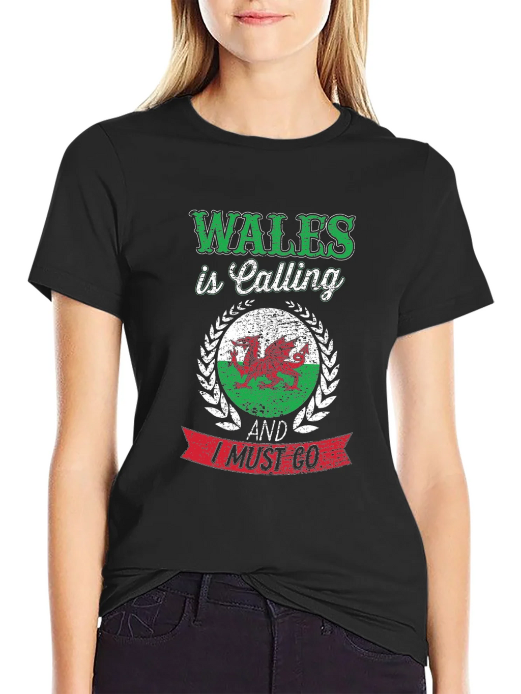 Wales Is Calling Mens Graphic T-Shirt product image 2