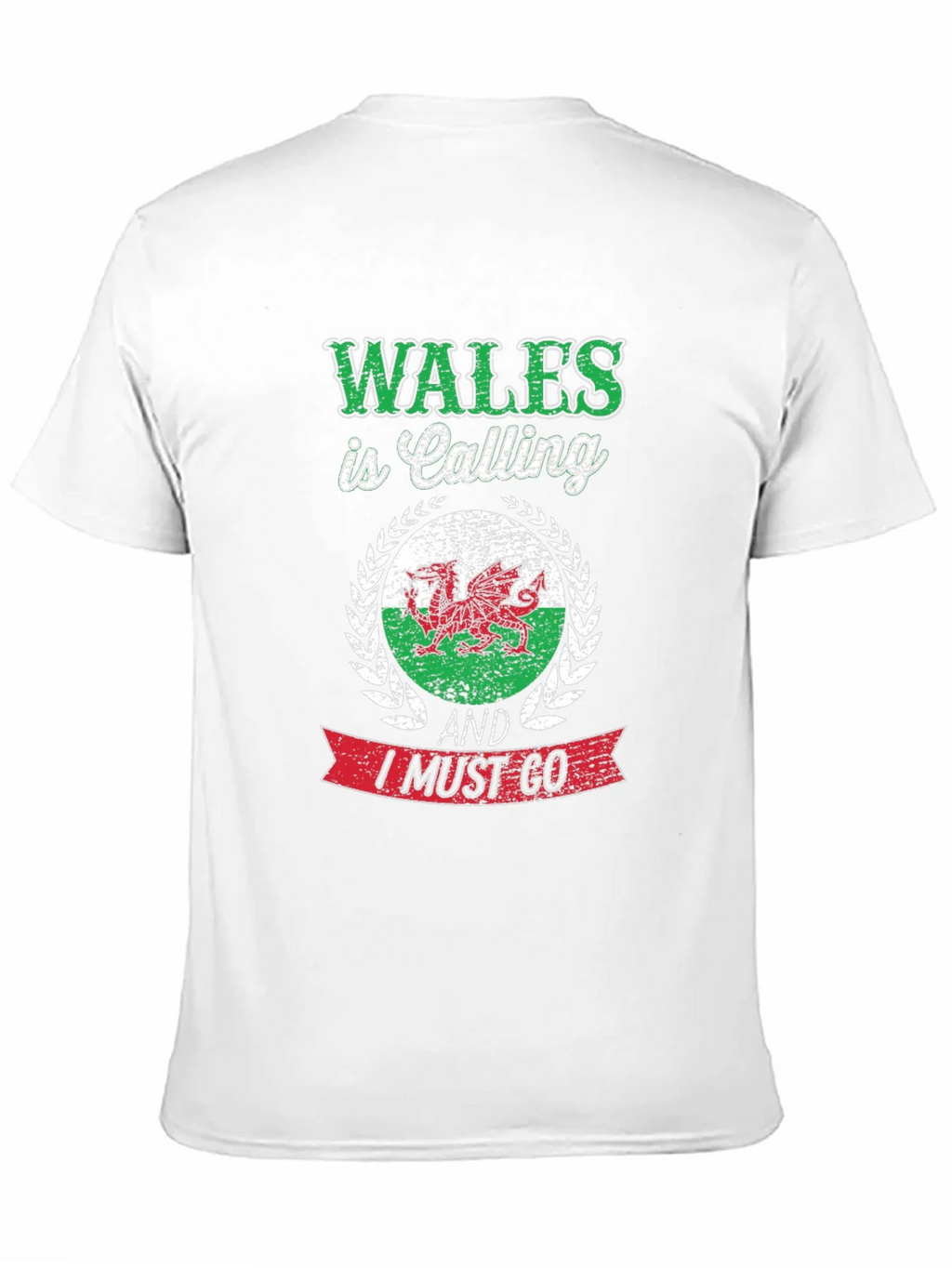 Wales Is Calling Mens Graphic T-Shirt product image 10
