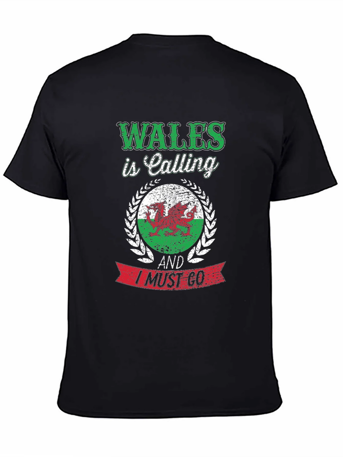 Wales Is Calling Mens Graphic T-Shirt product image 4