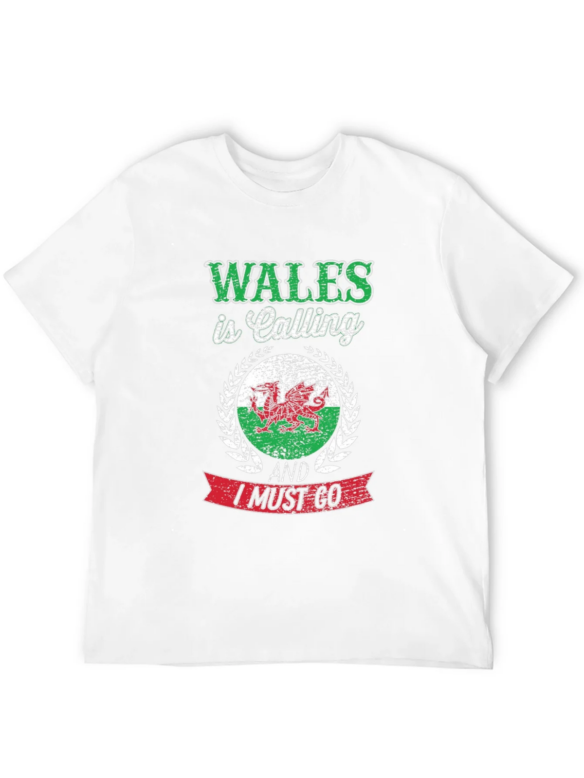 Wales Is Calling Mens Graphic T-Shirt product image 11