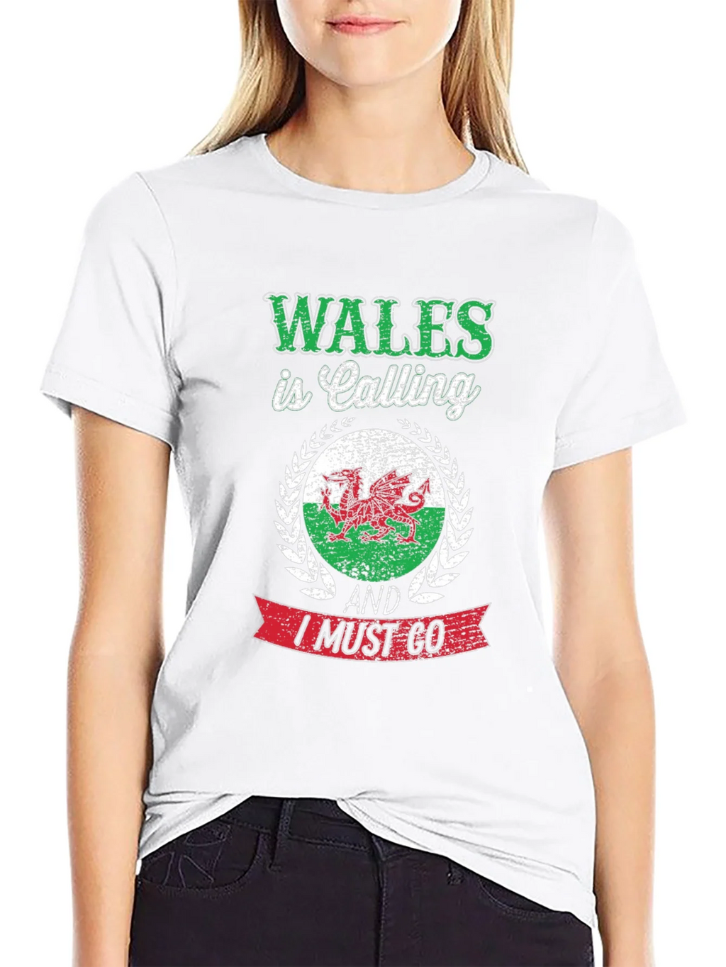 Wales Is Calling Mens Graphic T-Shirt product image 8