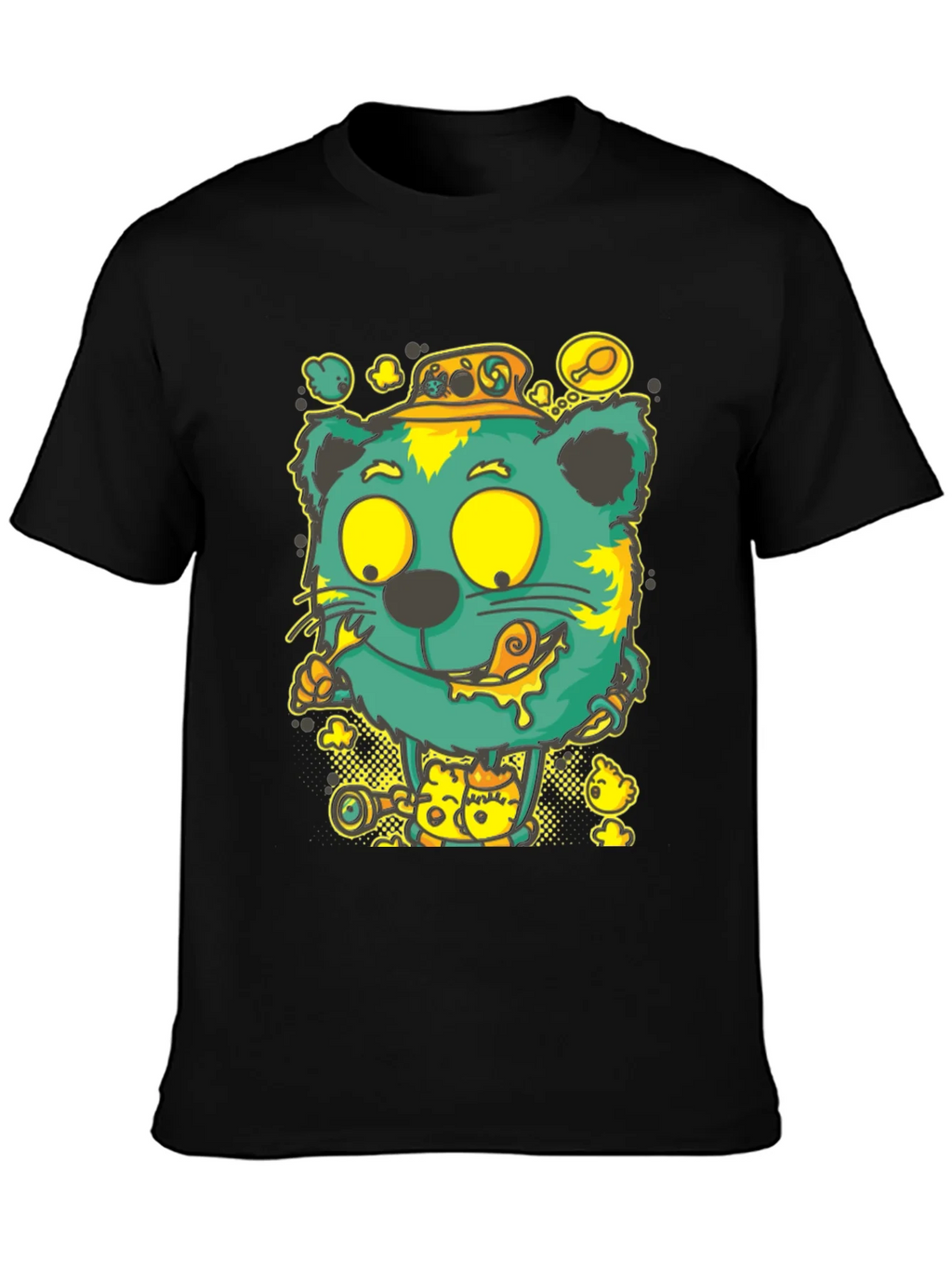 Cartoon Cat Graphic Tee product image 2