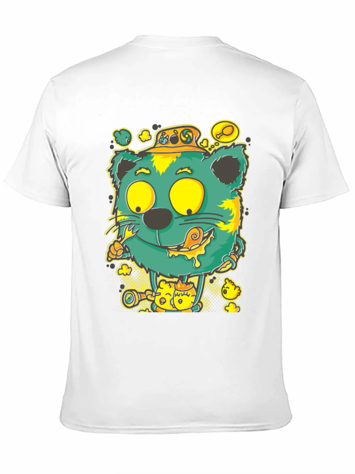 Cartoon Cat Graphic Tee product image 4