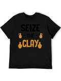 Seize The Clay T-Shirt - Pottery Lover Tee product image 1