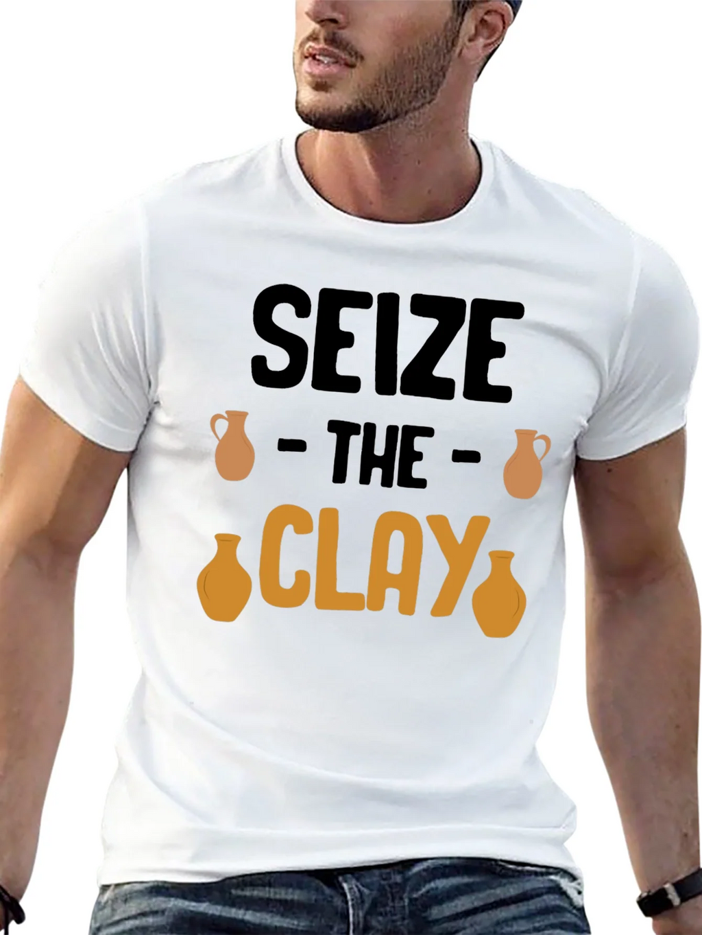Seize The Clay T-Shirt - Pottery Lover Tee product image 3