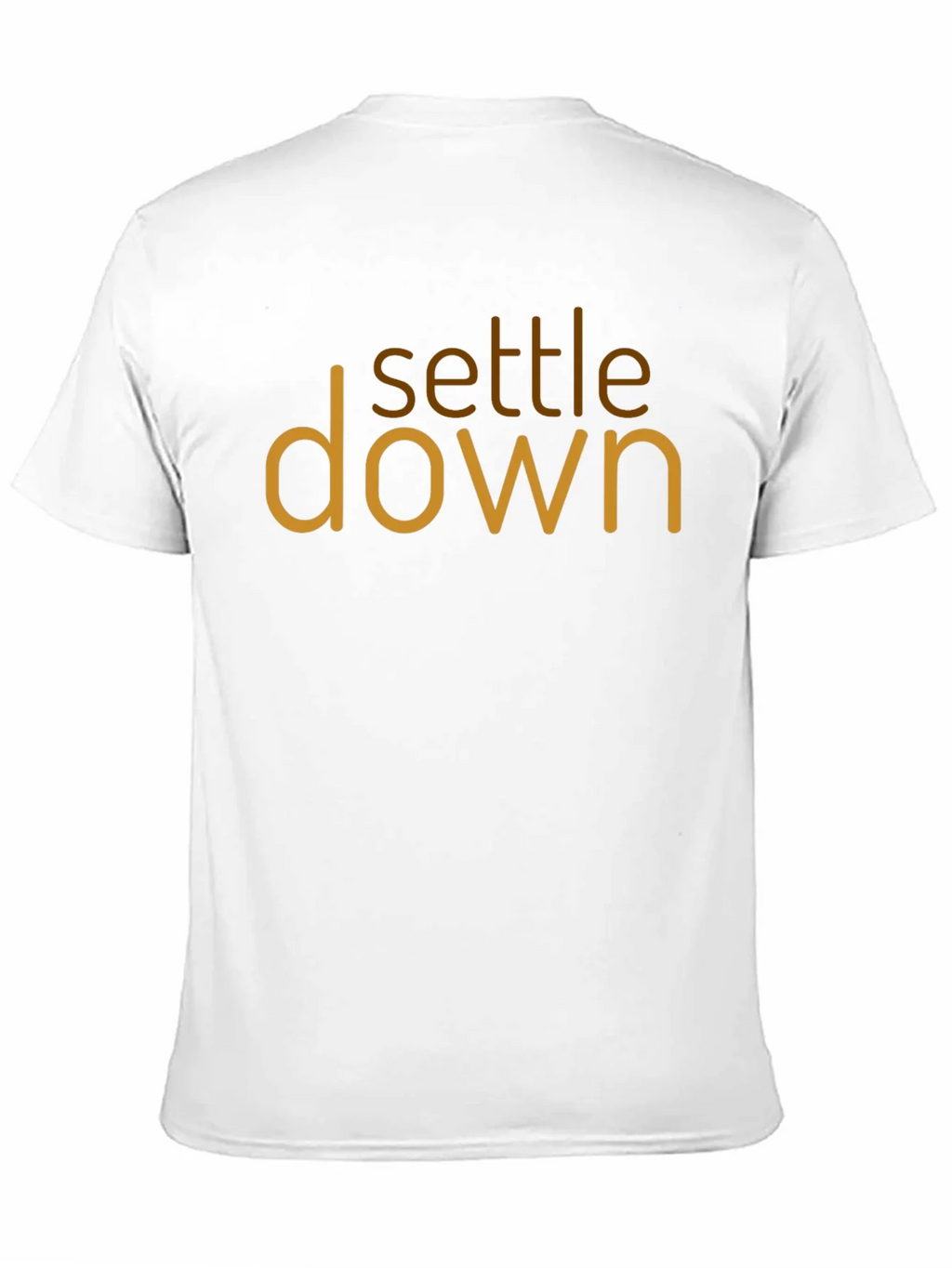 Settle Down Graphic Tee - Trendy Unisex Cotton Shirt product image 9