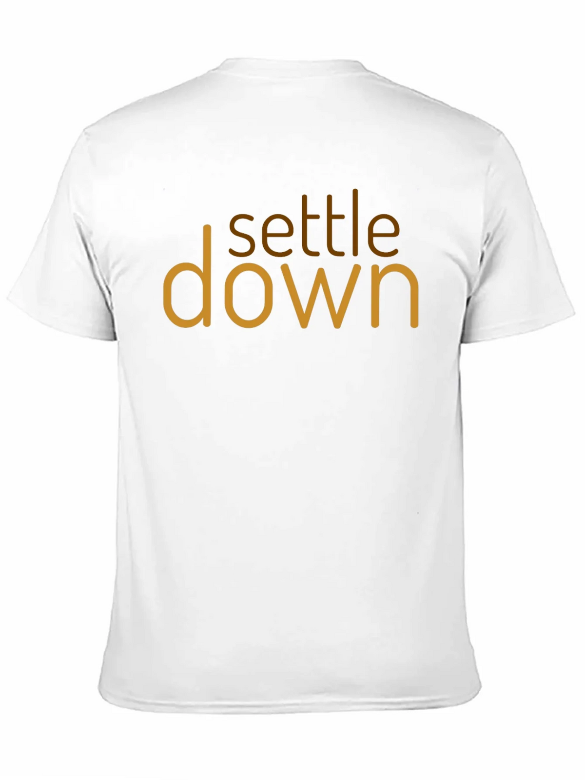 Settle Down Graphic Tee - Trendy Unisex Cotton Shirt product image 9