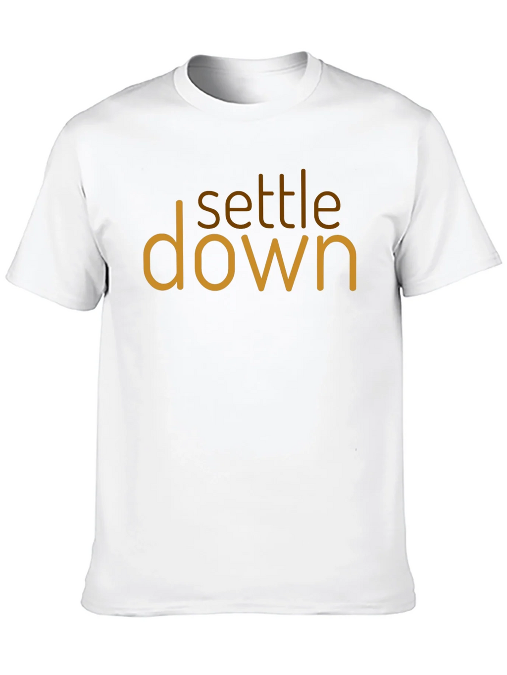 Settle Down Graphic Tee - Trendy Unisex Cotton Shirt product image 8