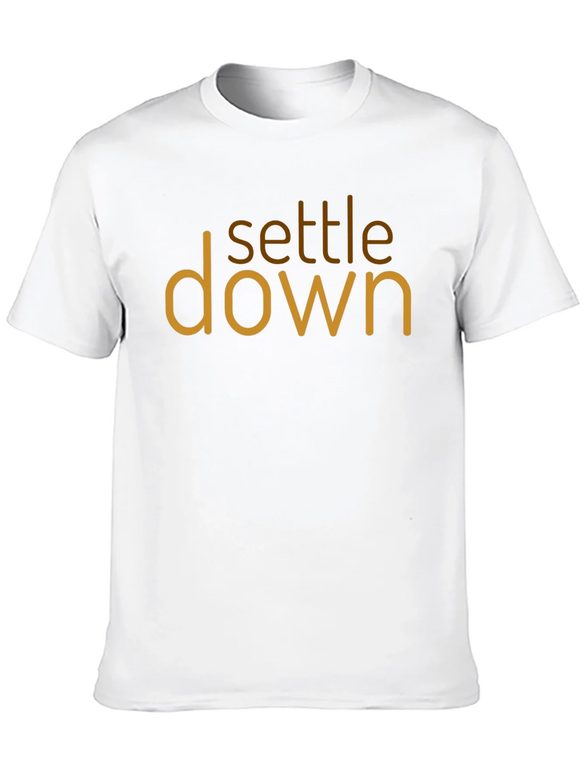 Settle Down Graphic Tee - Trendy Unisex Cotton Shirt product image 8