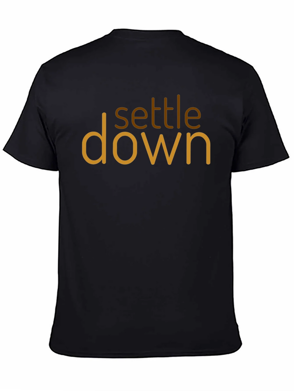 Settle Down Graphic Tee - Trendy Unisex Cotton Shirt product image 3
