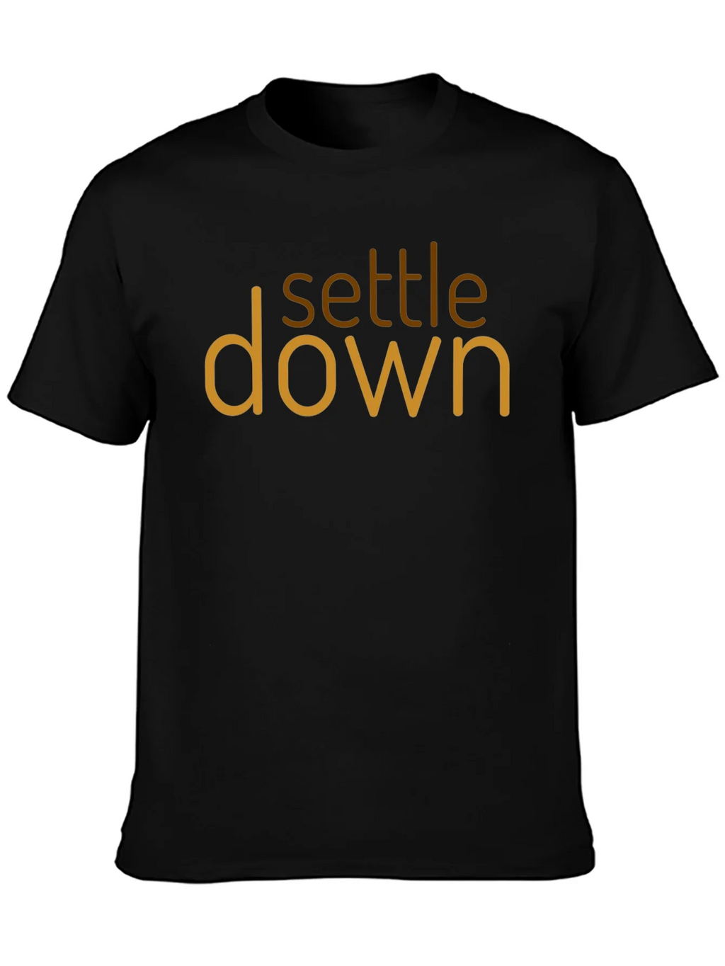 Settle Down Graphic Tee - Trendy Unisex Cotton Shirt product image 2