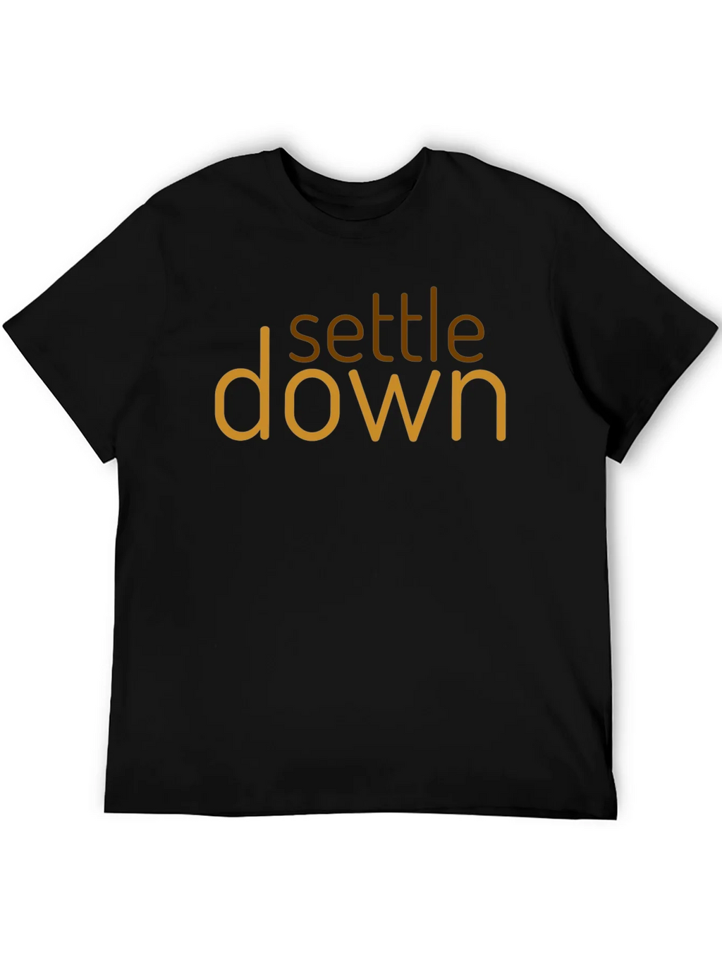 Settle Down Graphic Tee - Trendy Unisex Cotton Shirt product image 4