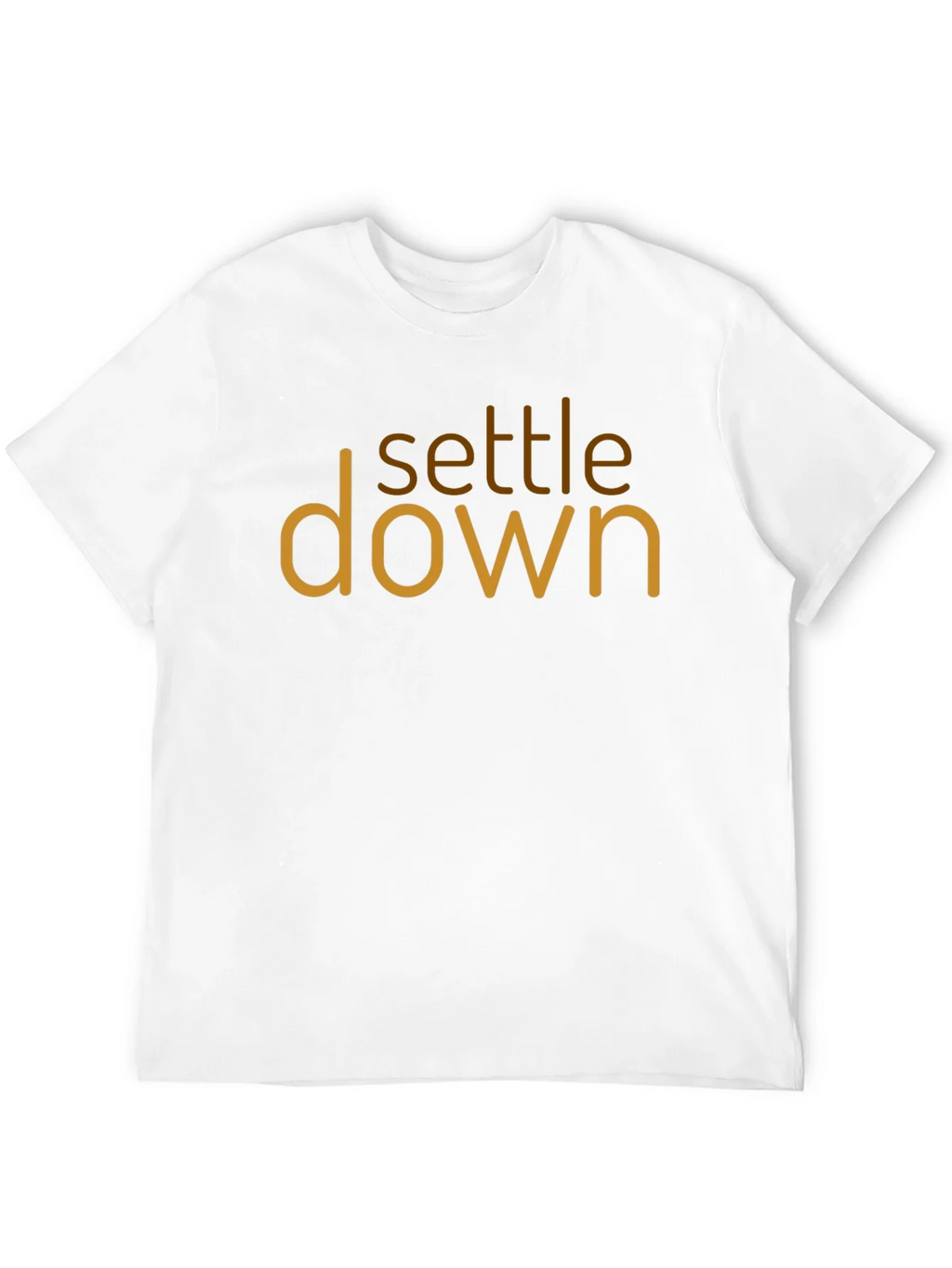 Settle Down Graphic Tee - Trendy Unisex Cotton Shirt product image 10