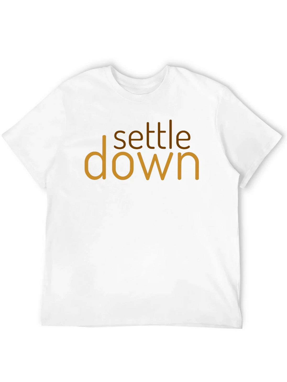 Settle Down Graphic Tee - Trendy Unisex Cotton Shirt product image 10