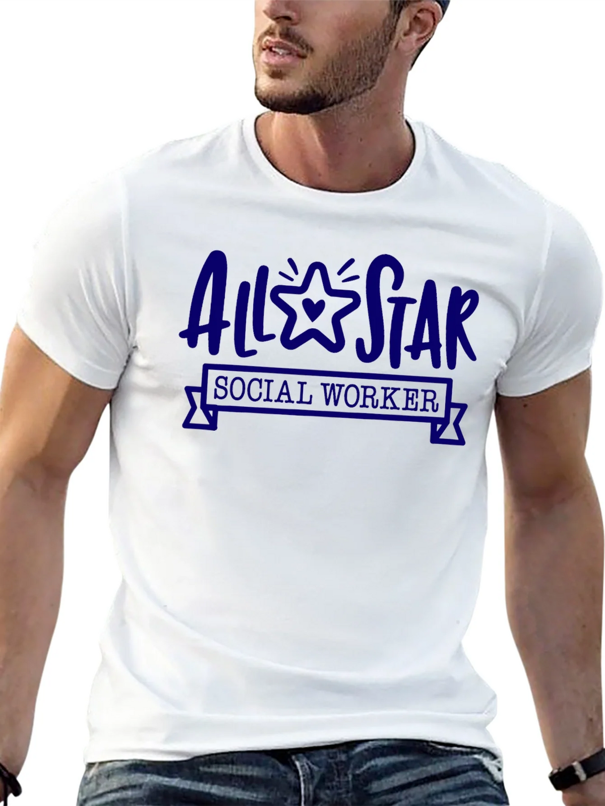 All-Star Social Worker T-Shirt product image 12