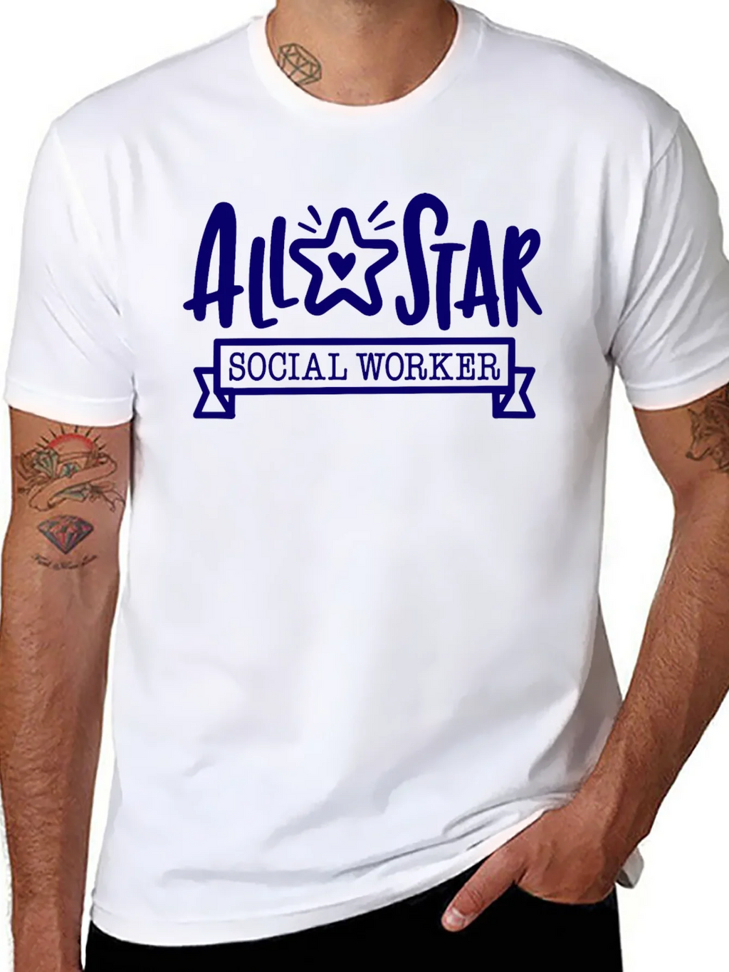 All-Star Social Worker T-Shirt product image 7