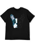 Geometric Dog Tee - Modern Art T-Shirt product image 1