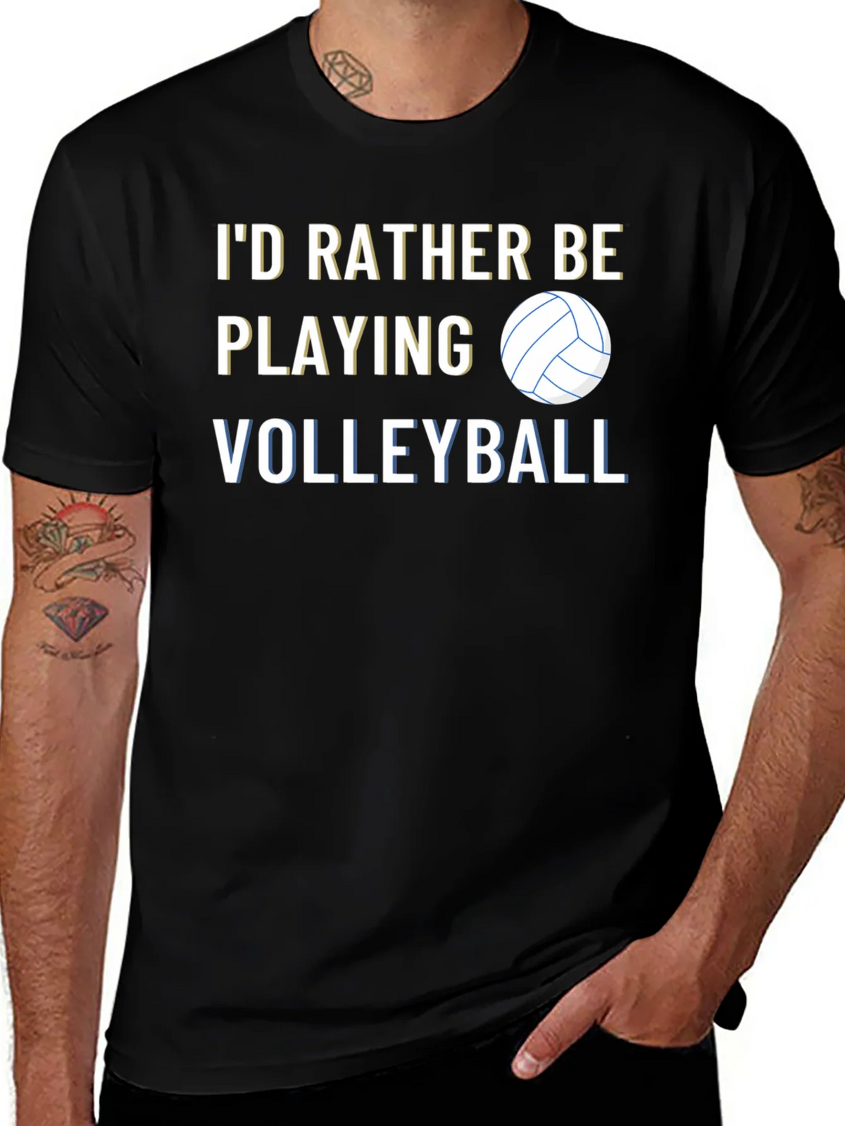 Volleyball Lovers Graphic Tee product image 1