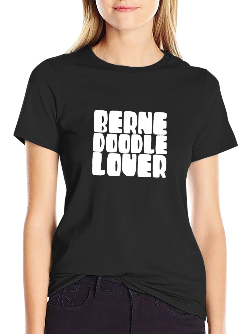 Berne Doodle Lover Black T-Shirt product image 2
