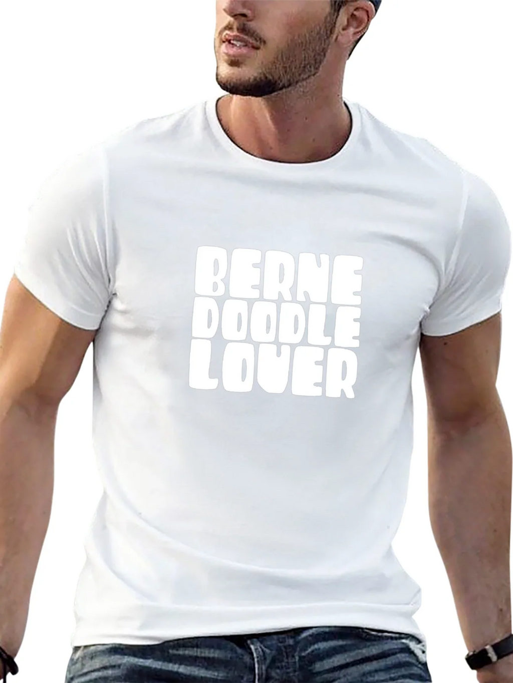 Berne Doodle Lover Black T-Shirt product image 12