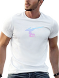 Gymnastics Pose Graphic Tee - Black product image 1