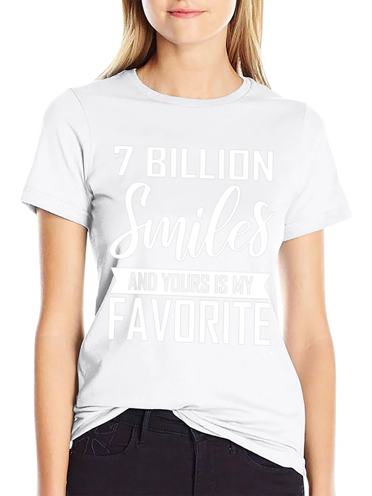 7 Billion Smiles Favorite T-Shirt product image 2