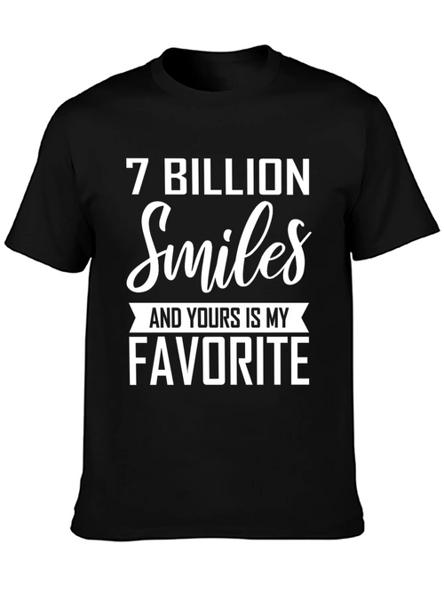 7 Billion Smiles Favorite T-Shirt product image 1