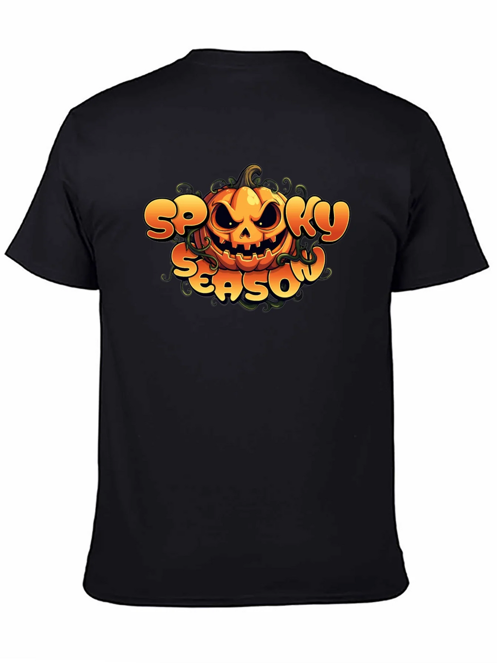 Spooky Season Pumpkin Graphic Tee - Halloween Shirt product image 4