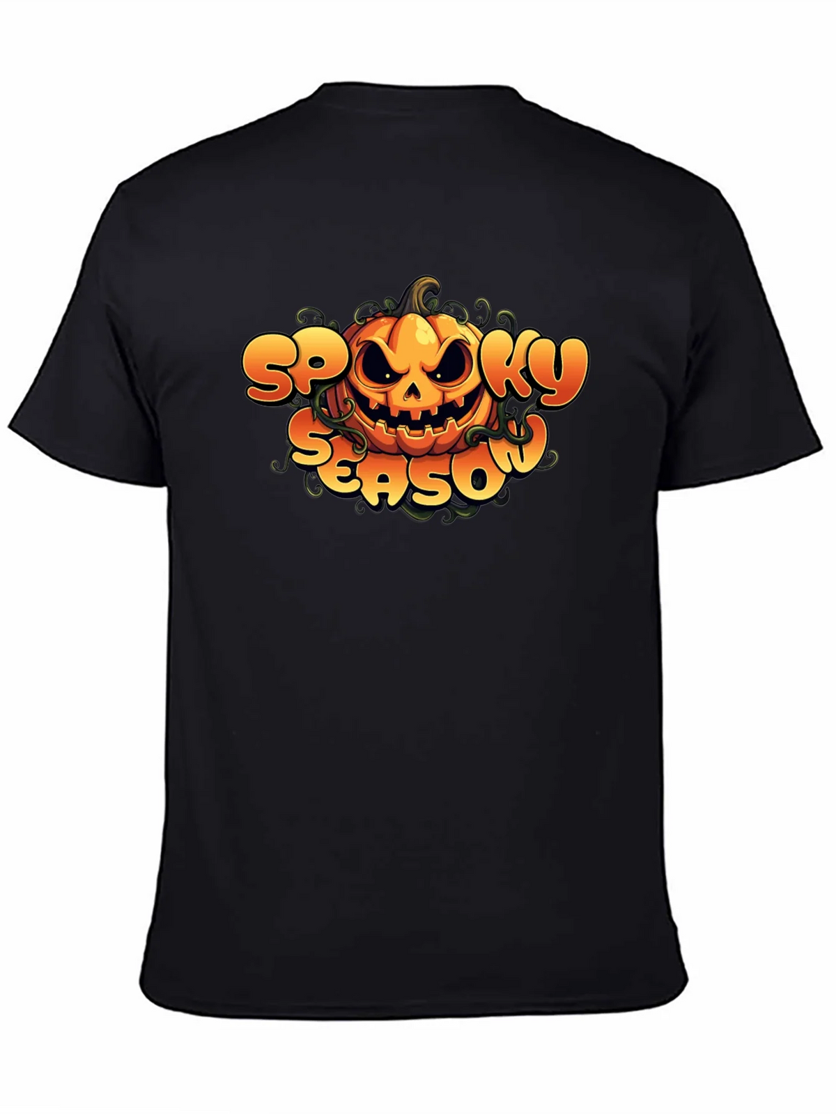 Spooky Season Pumpkin Graphic Tee - Halloween Shirt product image 4
