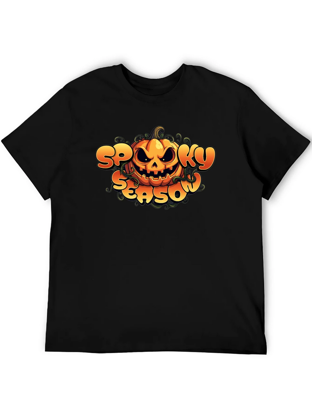 Spooky Season Pumpkin Graphic Tee - Halloween Shirt product image 5