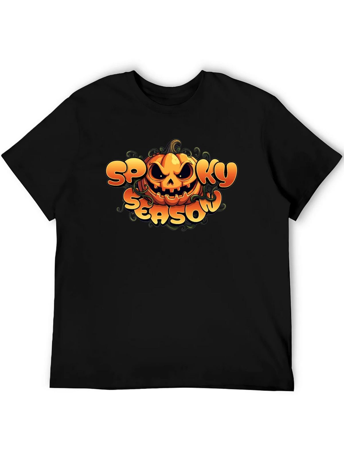 Spooky Season Pumpkin Graphic Tee - Halloween Shirt product image 5
