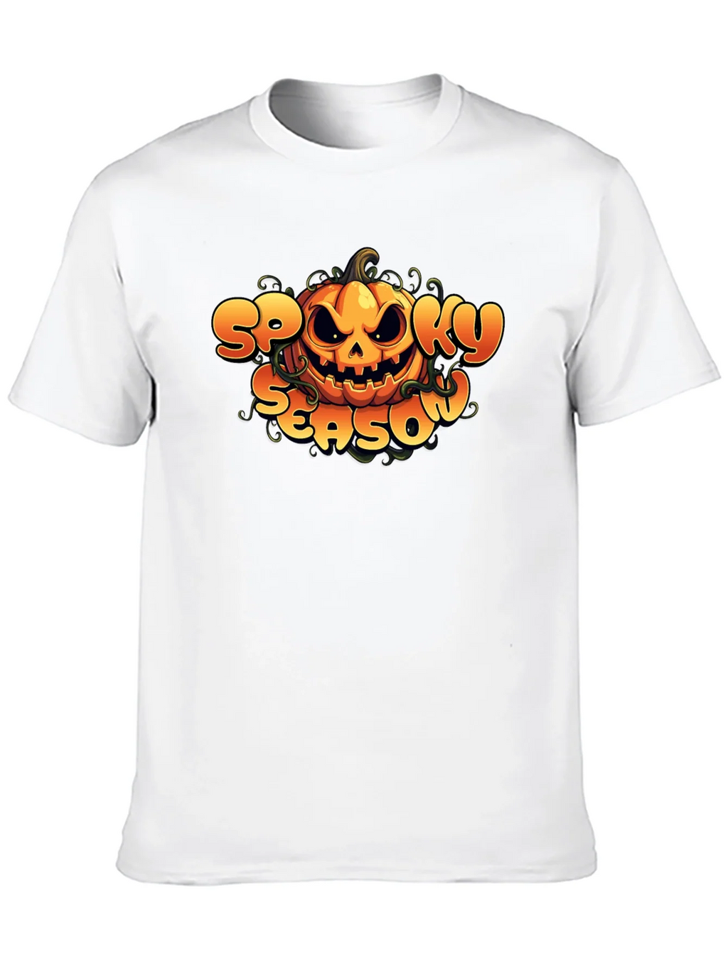Spooky Season Pumpkin Graphic Tee - Halloween Shirt product image 9