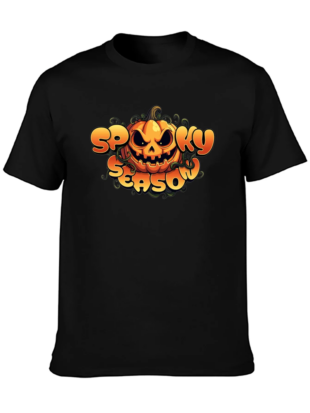 Spooky Season Pumpkin Graphic Tee - Halloween Shirt product image 3