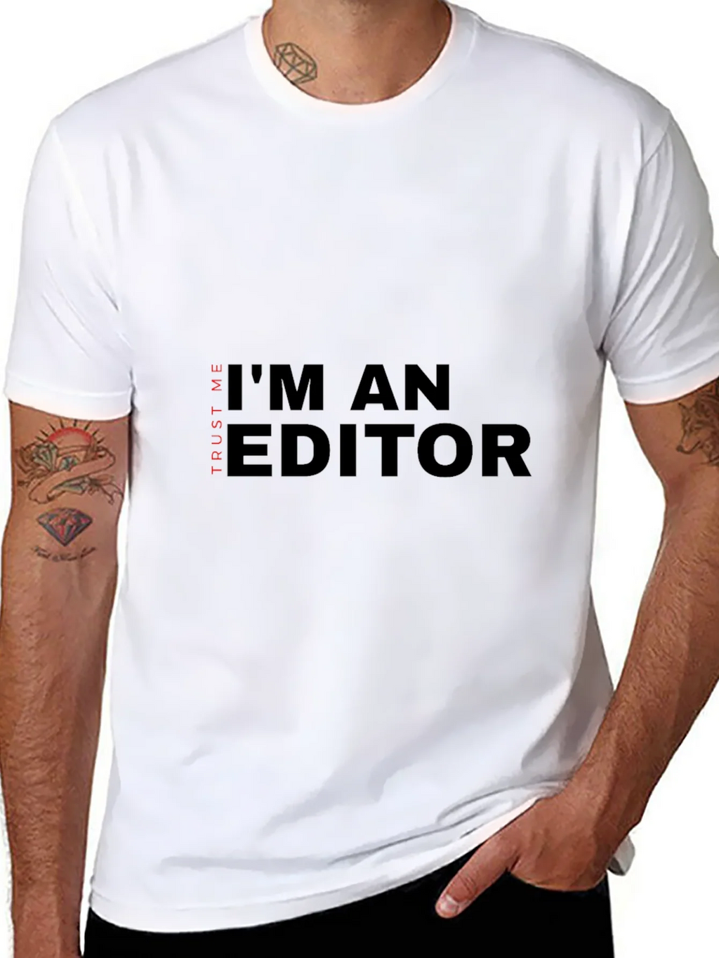 Im An Editor T-Shirt - Trust Me Funny Tee product image 7