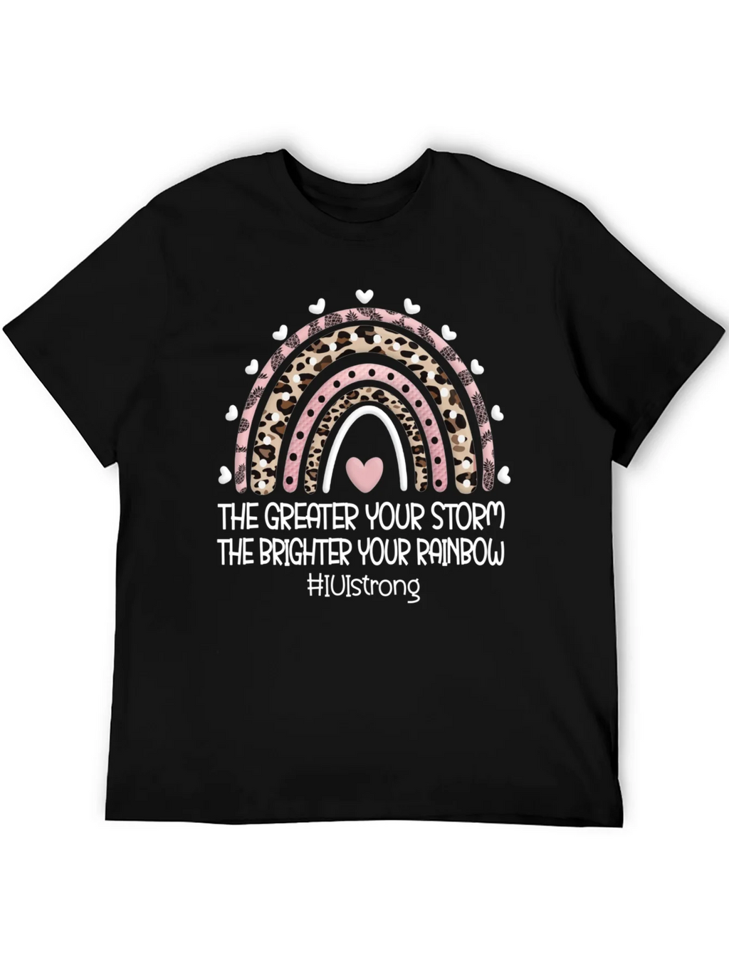 Inspirational Rainbow Graphic Tee product image 5