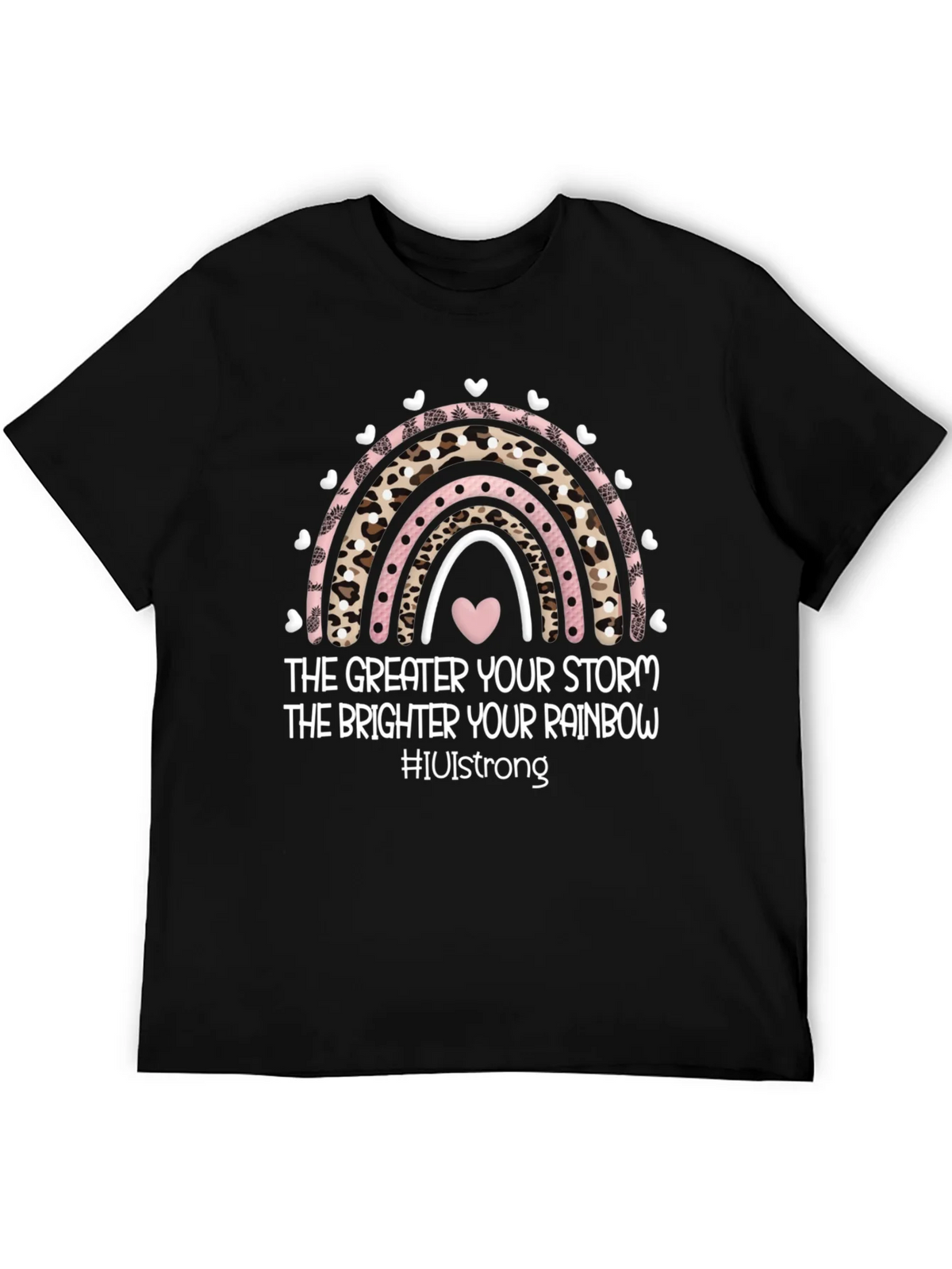 Inspirational Rainbow Graphic Tee product image 5