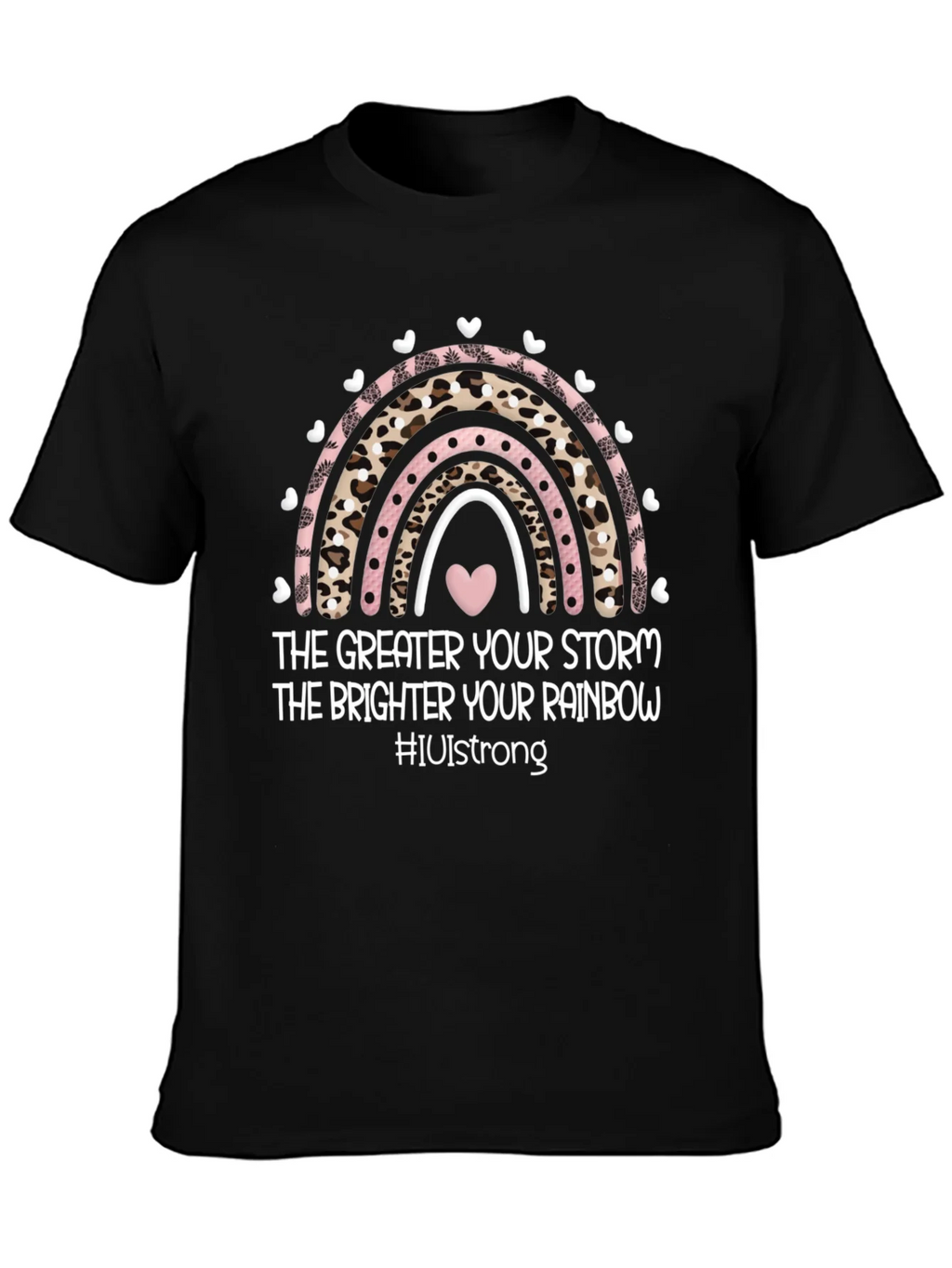 Inspirational Rainbow Graphic Tee product image 3