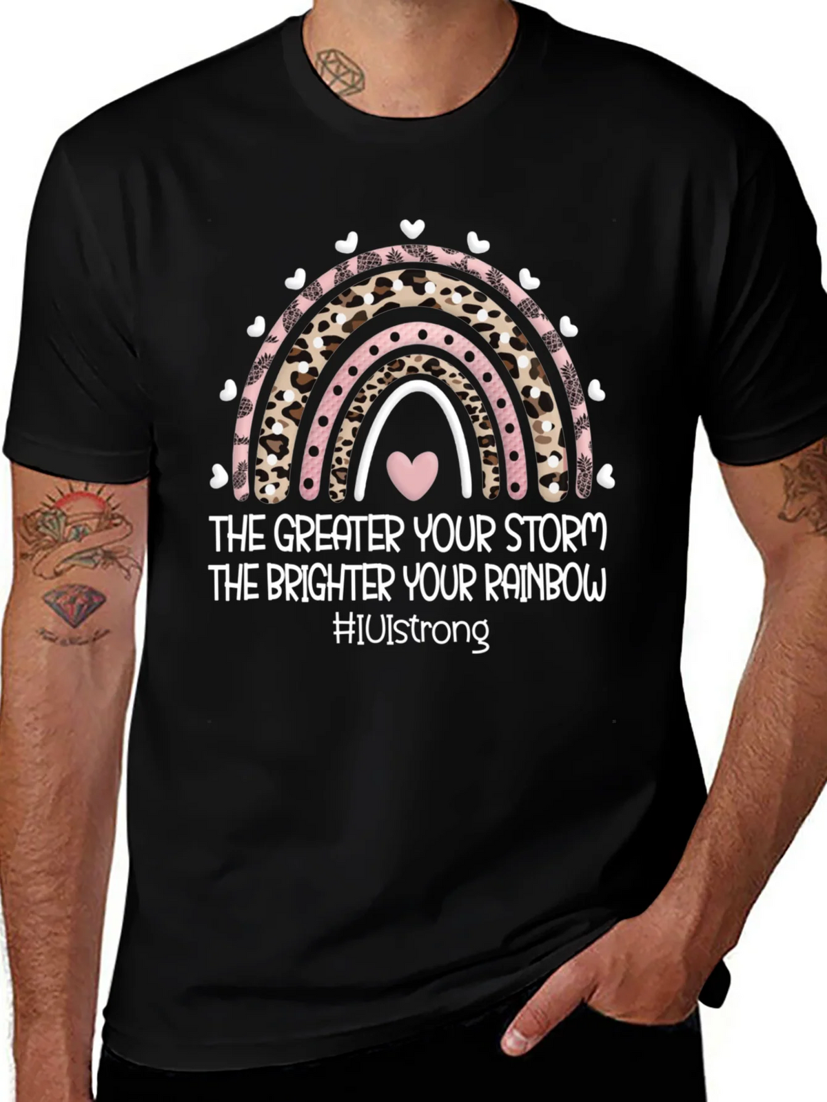 Inspirational Rainbow Graphic Tee product image 1