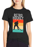 Retro Hockey Graphic T-Shirt - Stylish and Comfortable product image 1