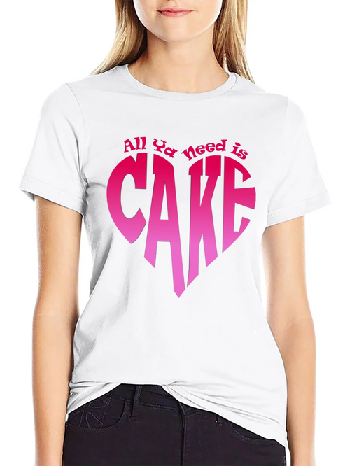 All Ya Need is Cake Graphic Tee product image 2
