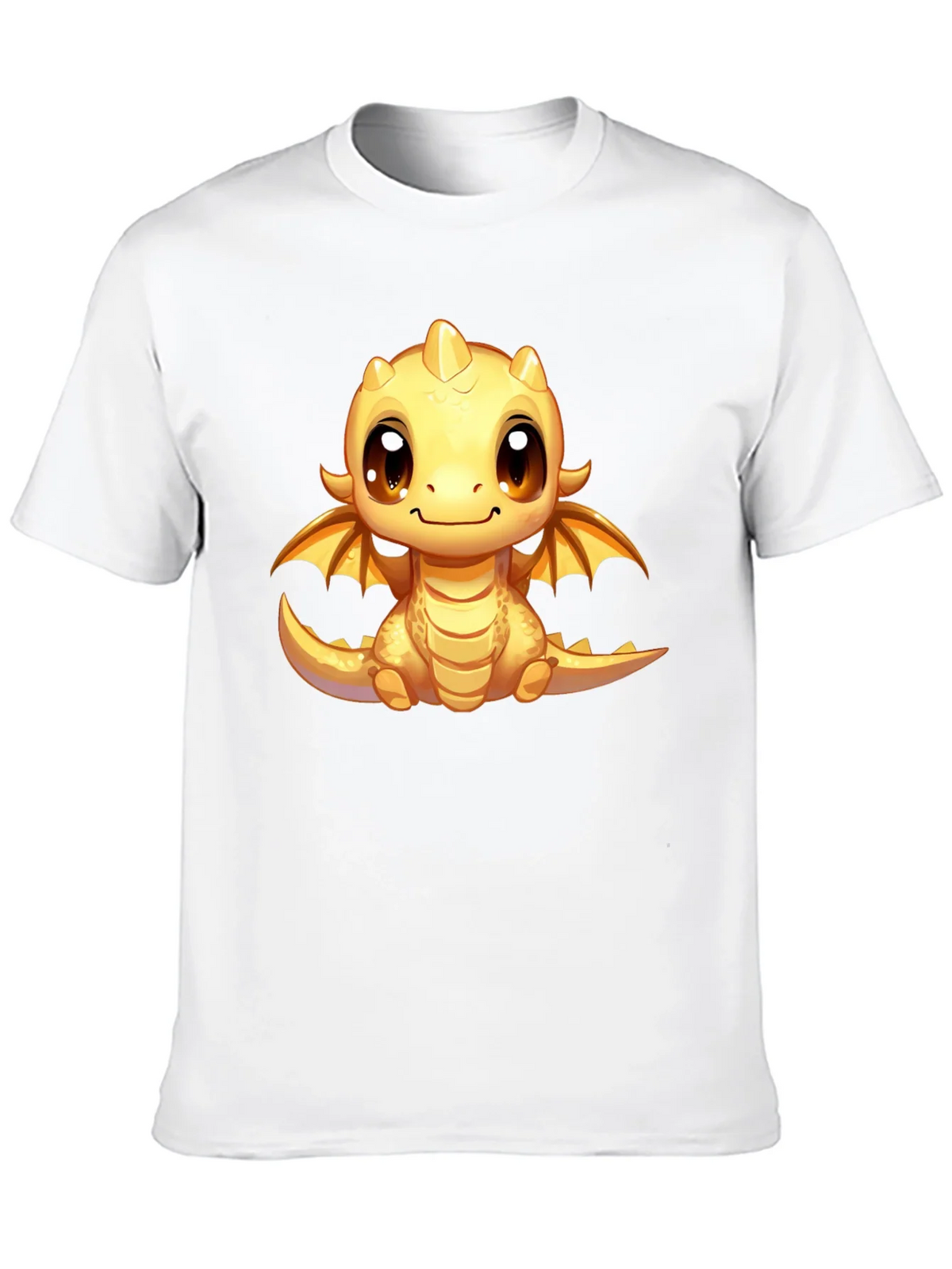 Cute Dragon Graphic Tee - Unisex Black T-Shirt product image 9