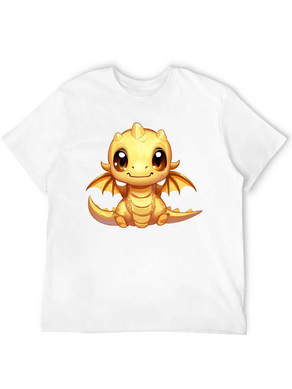 Cute Dragon Graphic Tee - Unisex Black T-Shirt product image 10
